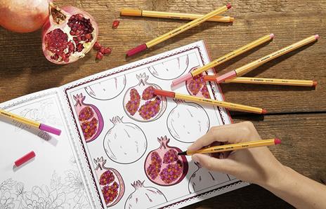 Fineliner - STABILO point 88 - Astuccio da 6 - Colori assortiti - 5