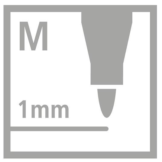Pennarello Premium - STABILO Pen 68 - Scatola in Metallo da 30 - Colori assortiti - 14