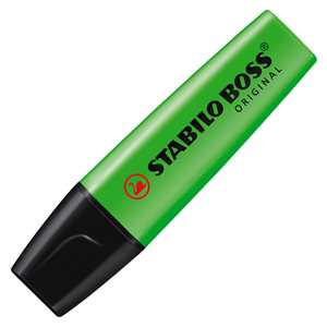 Cartoleria Evidenziatore - STABILO BOSS ORIGINAL - Verde STABILO