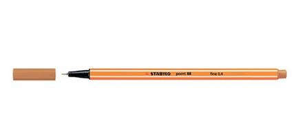 Fineliner - STABILO point 88 - Ocra scuro