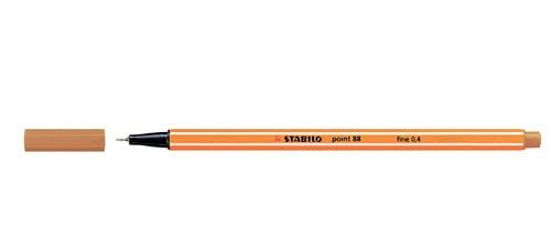 Fineliner - STABILO point 88 - Ocra scuro