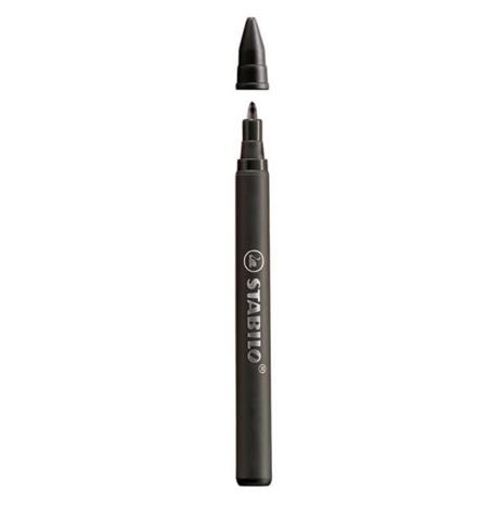 Cartuccia per Penna Roller ergonomica - STABILO EASYOriginal - Tratto M (0,5 mm) - Colore Nero