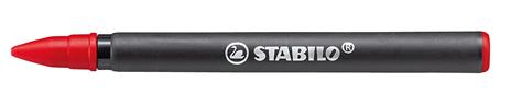 Cartuccia per Penna Roller ergonomica - STABILO EASYOriginal - Tratto M (0,5 mm) - Colore Rosso - 4