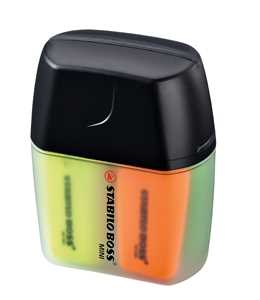 Cartoleria Evidenziatore - STABILO BOSS MINI - Box in plastica da 4 - Colori assortiti STABILO