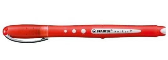 Penna Roller - STABILO worker+ colorful - Tratto 0,5 mm - Rosso
