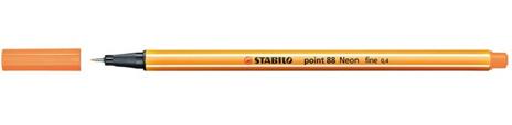 Fineliner - STABILO point 88 - Arancione fluo