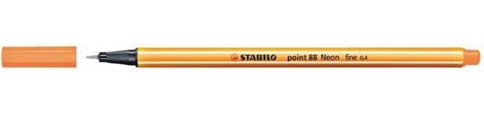 Fineliner - STABILO point 88 - Arancione fluo