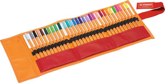Fineliner - STABILO point 88 - Rollerset con 30 Colori assortiti - 3