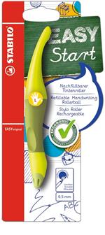 Penna Roller Ergonomica - STABILO EASYoriginal per Mancini in Verde/Lime - Cartuccia Blu inclusa