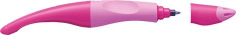 Penna Roller Ergonomica - STABILO EASYoriginal per Destrimani in Rosa - Cartuccia Blu inclusa - 2