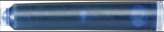 Cartuccia Refill per Penna Roller/Stilografica - STABILO - Confezione da 6 - Colore Blu