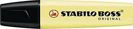 Evidenziatore - STABILO BOSS ORIGINAL Pastel - Giallo Banana - 4