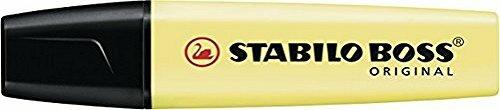 Evidenziatore - STABILO BOSS ORIGINAL Pastel - Giallo Banana - 4