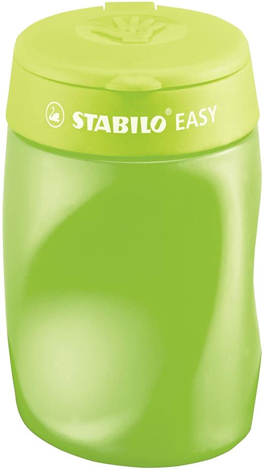 Temperamatite Ergonomico - STABILO EASYtemperino per Destrimani - Verde - 3