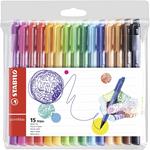 Fineliner Premium - STABILO pointMax - Astuccio da 15 - Colori assortiti