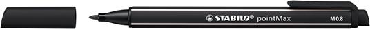 Fineliner Premium - STABILO pointMax - Astuccio da 8 - Colori assortiti - 3