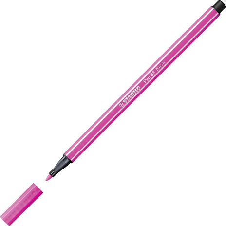 Pennarello Premium - STABILO Pen 68 Pastel - Astuccio da 8 - Colori assortiti - 7