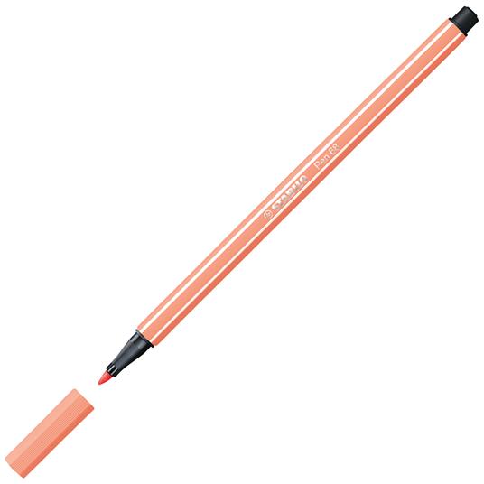 Pennarello Premium - STABILO Pen 68 Pastel - Astuccio da 8 - Colori assortiti - 4