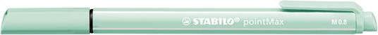 Fineliner Premium - STABILO pointMax - Astuccio da 4 Pastel - Colori assortiti - 2