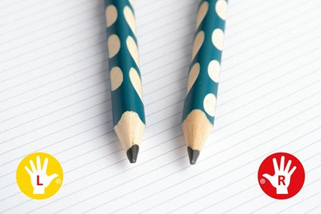 Matita Ergonomica triangolare - STABILO EASYgraph S per Destrimani in Azzurro - Pack da 2 - Gradazione HB - 5