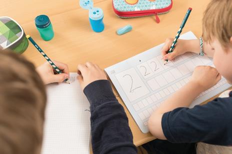 Matita Ergonomica triangolare - STABILO EASYgraph S per Destrimani in Azzurro - Pack da 2 - Gradazione HB - 7