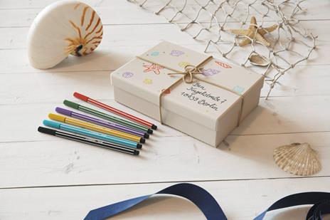 Pennarello Premium - STABILO Pen 68 - Rollerset con 30 Colori assortiti - 8