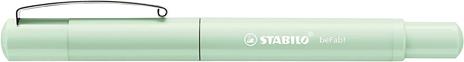 Penna Stilografica - STABILO beFab! Uni Colors in Kiwi - Cartuccia Blu inclusa - 4