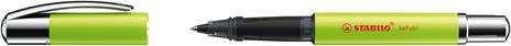 Penna Roller - STABILO beFab! Uni Colors in Kiwi - 3 Cartucce Blu incluse - 3