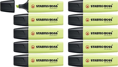 Evidenziatore - STABILO BOSS ORIGINAL Pastel - Lime - 4