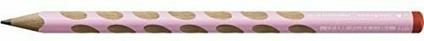 Matita Ergonomica triangolare - STABILO EASYgraph per Destrimani in Rosa Pastel - Gradazione HB
