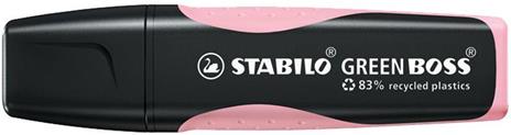 Evidenziatore Ecosostenibile - STABILO GREEN BOSS Pastel - 83% Plastica Riciclata - Rosa Antico
