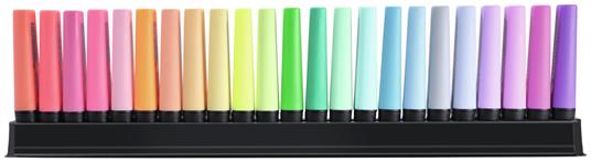 Evidenziatore - STABILO BOSS ORIGINAL Desk-Set 50 Years Edition - 23 Colori assortiti 9 Neon + 14 Pastel - 3