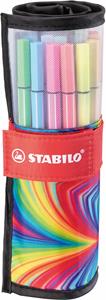 Cartoleria Pennarello Premium STABILO Pen 68. Rollerset con 25 colori assortiti ARTY Edition Stabilo