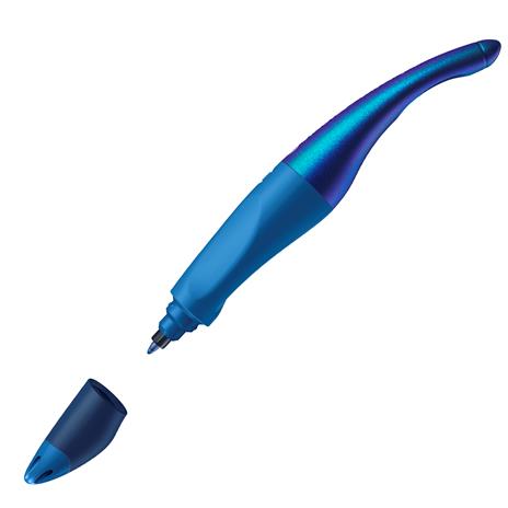 Penna roller STABILO EASYoriginal Holograph per destrimani Blu. Con 1 ricarica blu  - 3