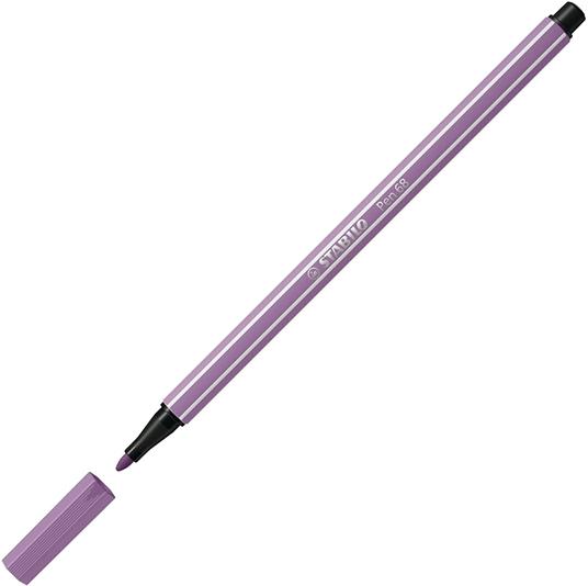 Pennarello Premium - STABILO Pen 68 - Astuccio da 18 - Soft Colors - Colori assortiti - 2