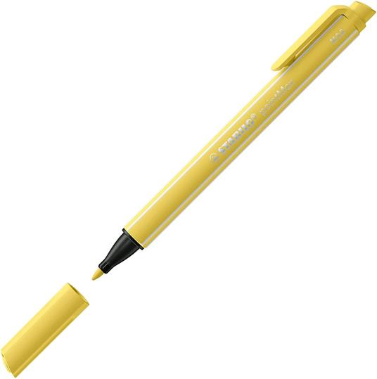 Fineliner Premium - STABILO pointMax - Astuccio da 4 Pastel - Giallo chiaro/Lime/Rosa chiaro/Corallo - 2