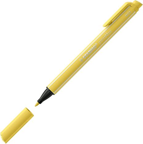 Fineliner Premium - STABILO pointMax - Astuccio da 4 Pastel - Giallo chiaro/Lime/Rosa chiaro/Corallo - 2