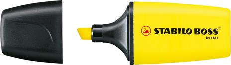 Evidenziatore - STABILO BOSS MINI - Astuccio da 3 - Giallo/Arancione/Verde - 3