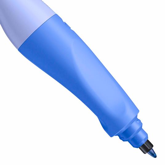 Penna Roller Ergonomica - STABILO EASYoriginal Pastel per Mancini in Azzurro Nuvola - Cartuccia Blu inclusa - 2