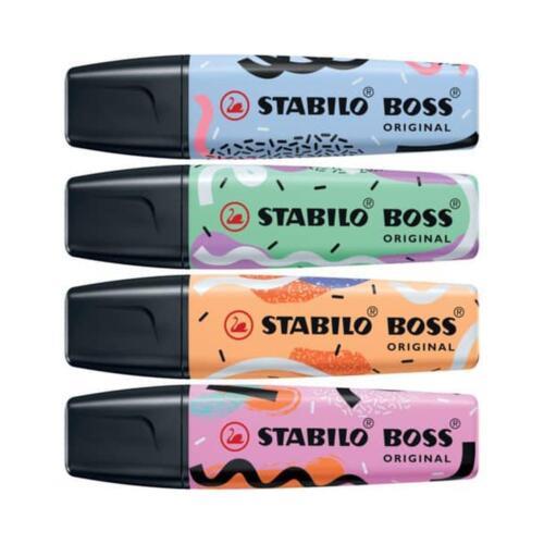 Evidenziatore - STABILO BOSS ORIGINAL Pastel by Ju Schnee - Azzurro Ghiaccio