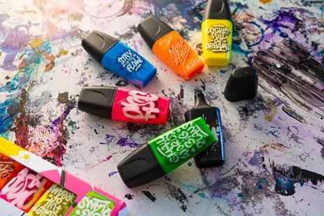 Evidenziatore e Marker - STABILO BOSS MINI by Snooze One - Astuccio da 5 - Rosa/Blu/Giallo/Verde/Nero - 7