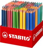 Matita colorata triangolare - STABILO Trio thick - School Box da 300 - 20 Colori assortiti