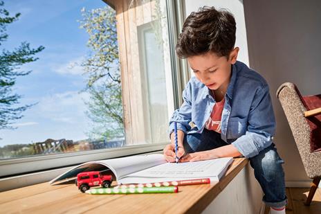 Matita colorata Ergonomica - STABILO EASYcolors - per Destrimani - Astuccio da 12 + temperino - Colori assortiti - 5