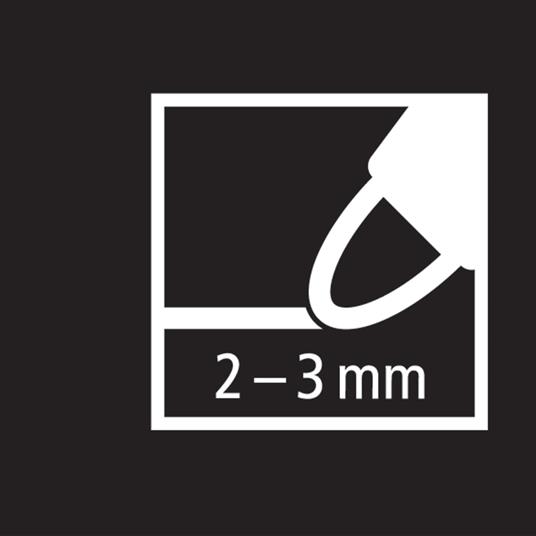 Marker acrilico - STABILO FREE Acrylic - T300 Punta rotonda 2-3mm - Candy Edition - Astuccio da 5 - Colori assortiti - 10