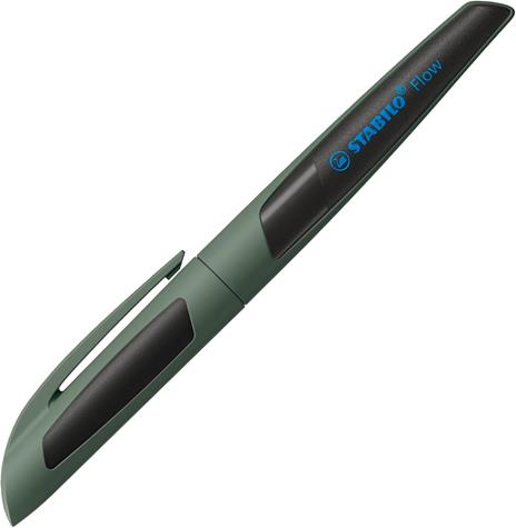 Penna a sfera - STABILO Flow in Muschio - Pack da 1 - Cartuccia inclusa - 2
