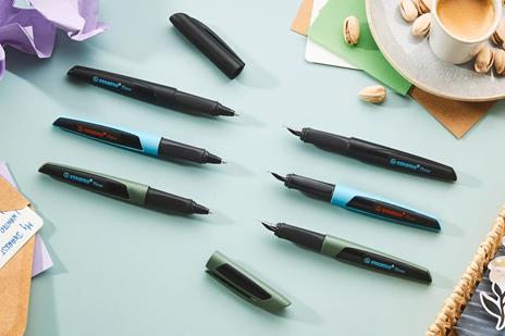 Penna a sfera - STABILO Flow in Ghiaccio - Pack da 1 - Cartuccia inclusa - 4
