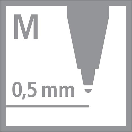 Penna a sfera - STABILO Flow in Ghiaccio - Pack da 1 - Cartuccia inclusa - 6