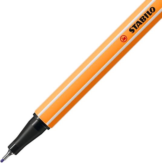Fineliner - STABILO point 88 - ZIG ZAG Set da 18 - Colori assortiti - 3