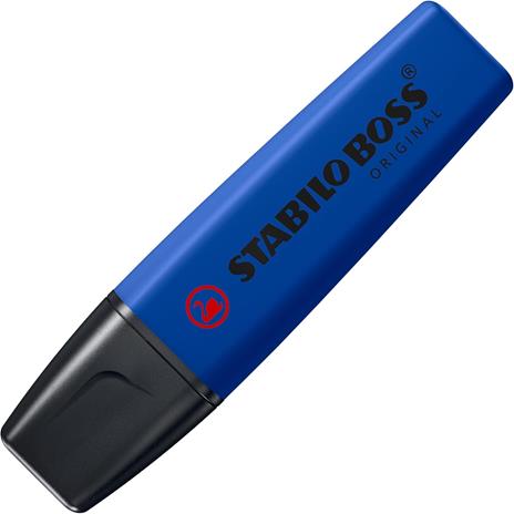 Evidenziatore - STABILO BOSS ORIGINAL NatureCOLORS Wildflower - Pack da 4 - Cipria/Blu elettrico/Giglio Viola/Borgogna - 2