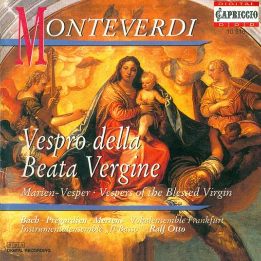 Vespro della Beata Vergine - CD Audio di Claudio Monteverdi